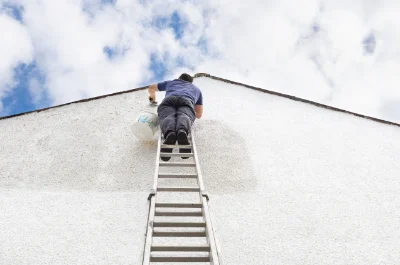 Peinture extérieure à Pompierre — façades et ravalement